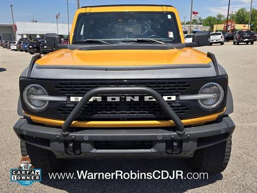 Orange Metallic 2022 Ford Bronco Wildtrak