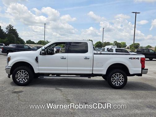 White Platinum Clearcoat Metallic 2019 Ford F-250 Lariat