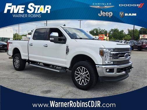 White Platinum Clearcoat Metallic 2019 Ford F-250 Lariat