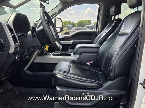 White Platinum Clearcoat Metallic 2019 Ford F-250 Lariat