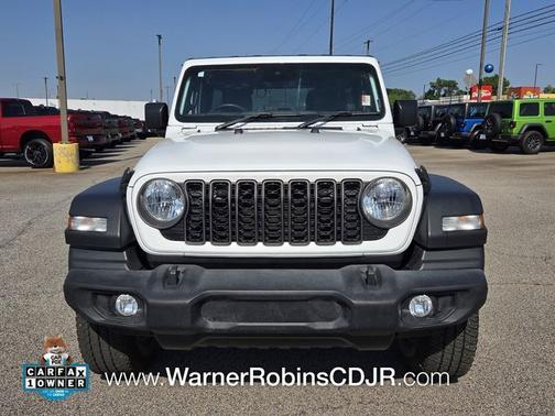 Bright White Clearcoat 2024 Jeep Wrangler Sport RHD
