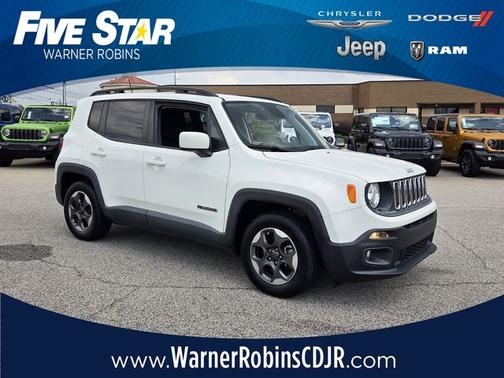 Alpine White 2018 Jeep Renegade Latitude
