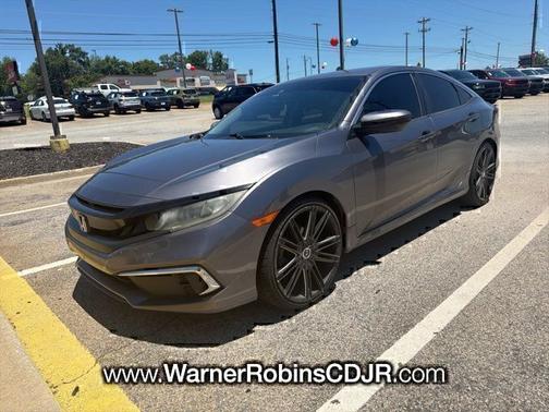Gray 2019 Honda Civic LX