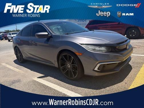 Gray 2019 Honda Civic LX