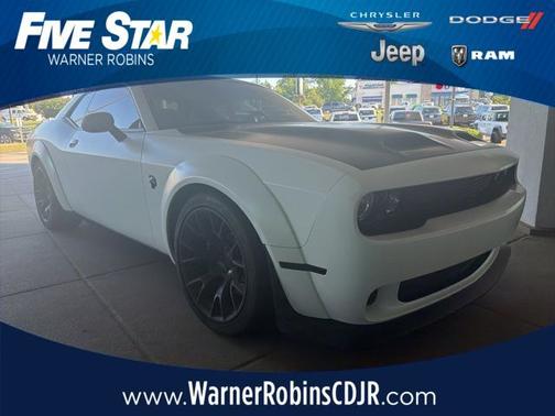 White 2023 Dodge Challenger SRT Hellcat Redeye Widebody Jailbreak