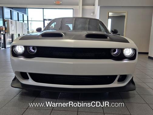 White 2023 Dodge Challenger SRT Hellcat Redeye Widebody Jailbreak