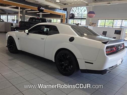 White 2023 Dodge Challenger SRT Hellcat Redeye Widebody Jailbreak