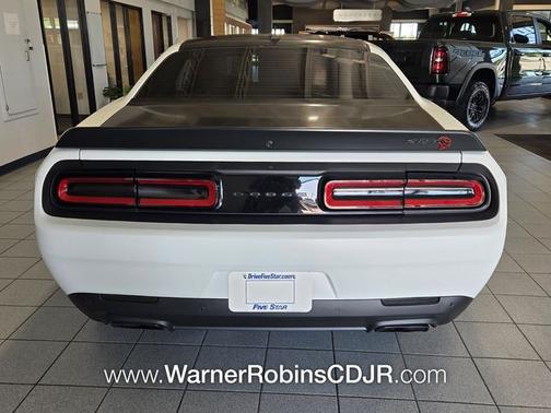 White 2023 Dodge Challenger SRT Hellcat Redeye Widebody Jailbreak