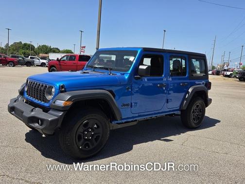 Hydro Blue Pearl Coat 2026 Jeep Wrangler Sport
