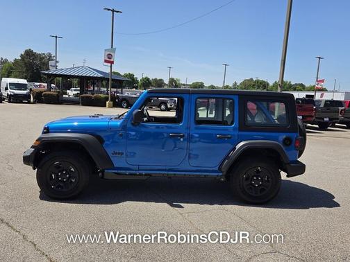 Hydro Blue Pearl Coat 2026 Jeep Wrangler Sport