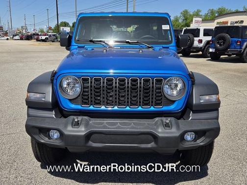 Hydro Blue Pearl Coat 2026 Jeep Wrangler Sport