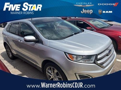 Ingot Silver Metallic 2015 Ford Edge Titanium