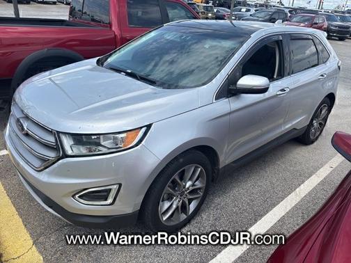 Ingot Silver Metallic 2015 Ford Edge Titanium