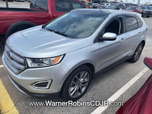 Ingot Silver Metallic 2015 Ford Edge Titanium