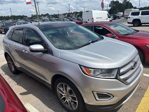Ingot Silver Metallic 2015 Ford Edge Titanium