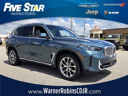 Blue 2025 BMW X5 sDrive40i