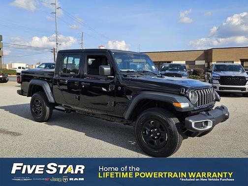 Black Clearcoat 2026 Jeep Gladiator Sport