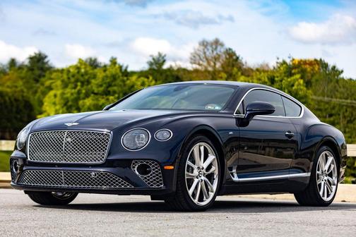 Dark Sapphire Metal 2022 Bentley Continental GT V8