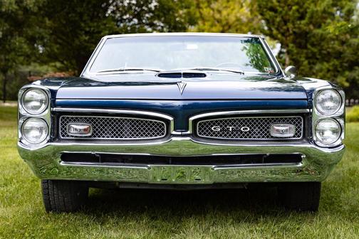 BLUE 1967 Pontiac GTO Convertible