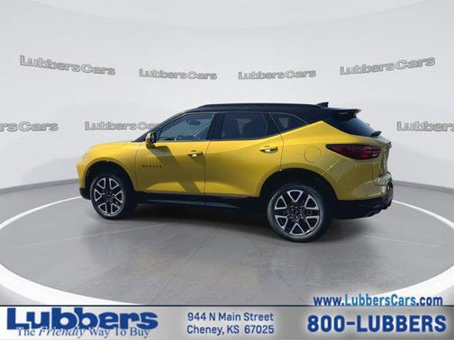 Nitro Yellow Metallic 2023 Chevrolet Blazer RS