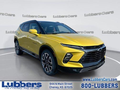 Nitro Yellow Metallic 2023 Chevrolet Blazer RS