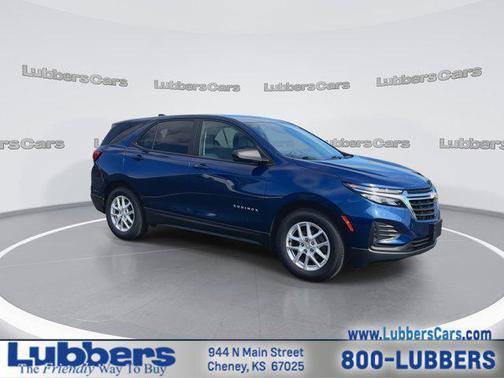 Blue Glow Metallic 2022 Chevrolet Equinox LS