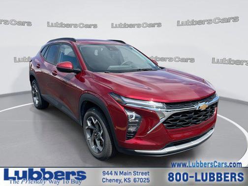 Crimson Metallic 2025 Chevrolet Trax LT