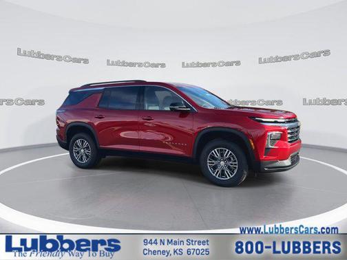 Radiant Red Tintcoat 2026 Chevrolet Traverse LT