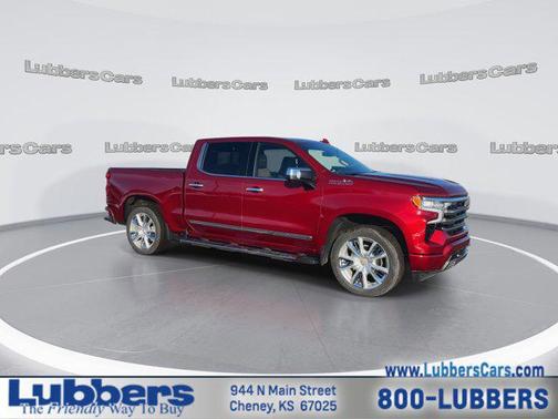 Radiant Red Tintcoat 2025 Chevrolet Silverado 1500 High Country