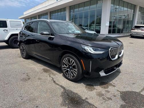 Black Sapphire Metallic 2025 BMW X3 30 xDrive