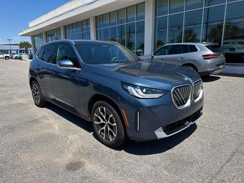 Arctic Race Blue Metallic 2025 BMW X3 30 xDrive