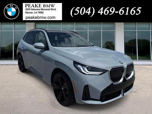 Gray Metallic 2026 BMW X3 30 xDrive