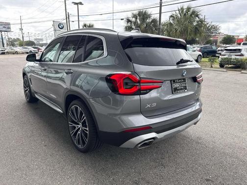 Gray Metallic 2024 BMW X3 sDrive30i