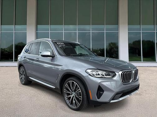Gray Metallic 2024 BMW X3 sDrive30i