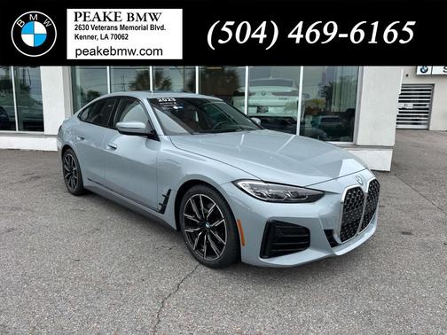 Gray Metallic 2023 BMW 430 Gran Coupe i