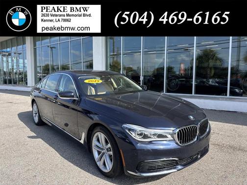 Imperial Blue Metallic 2019 BMW 750 i