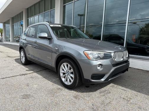 Glacier Silver Metallic 2017 BMW X3 sDrive28i