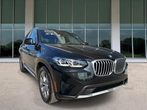 Black Sapphire Metallic 2024 BMW X3 sDrive30i