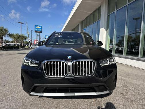 Black Sapphire Metallic 2024 BMW X3 sDrive30i
