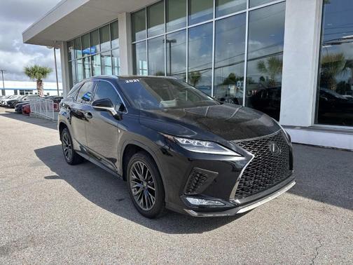 Black 2021 Lexus RX 350 F SPORT Appearance