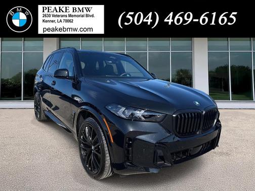 Black Sapphire Metallic 2026 BMW X5 sDrive40i SUV