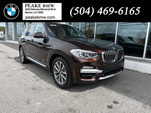 Terra Brown Metallic 2018 BMW X3 xDrive30i