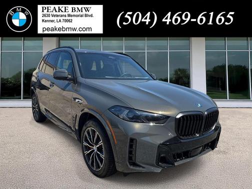 Gray Metallic 2026 BMW X5 PHEV xDrive50e SUV
