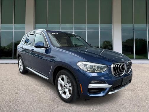 Phytonic Blue Metallic 2021 BMW X3 xDrive30i