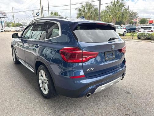 Phytonic Blue Metallic 2021 BMW X3 xDrive30i