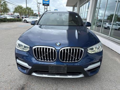 Phytonic Blue Metallic 2021 BMW X3 xDrive30i