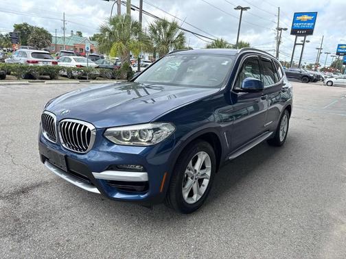 Phytonic Blue Metallic 2021 BMW X3 xDrive30i