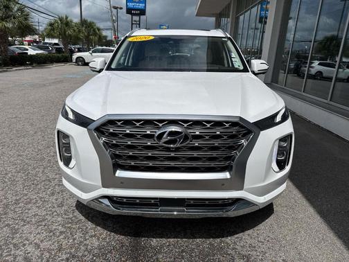 Hyper White 2020 Hyundai PALISADE Limited