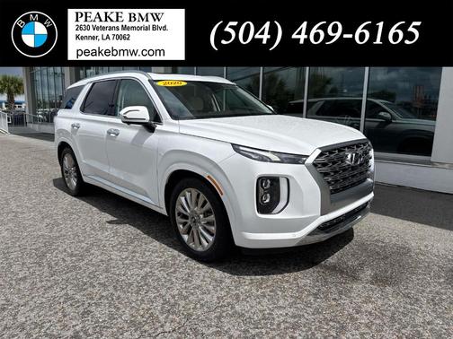 Hyper White 2020 Hyundai PALISADE Limited