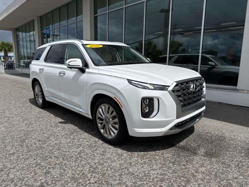 Hyper White 2020 Hyundai PALISADE Limited